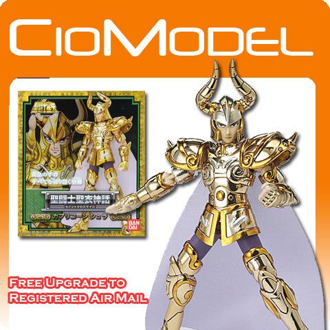 BANDAI SAINT SEIYA CLOTH MYTH CAPRICORN SHURA GOLD NEW  