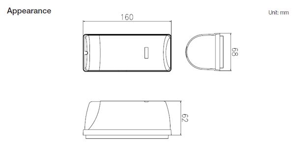 New Samsung Intrusion Alram Photoelectric Beam Detector Security 