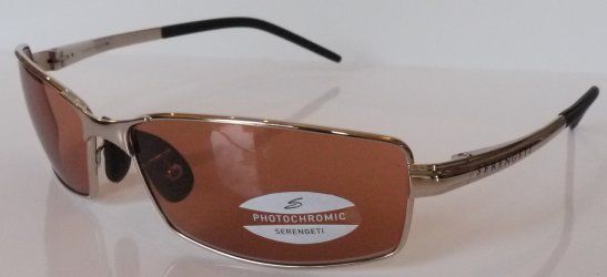 SERENGETI VERONA SHINY GOLD DRIVERS SUNGLASSES 7304 NIB  