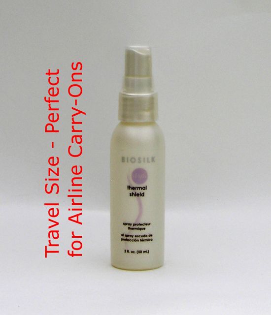   store shelf comes this Biosilk Style Thermal Shield Protection Spray