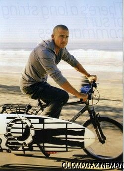 DOMINIC PURCELL mens health living WINTER 2009 Olivia Munn Drew 