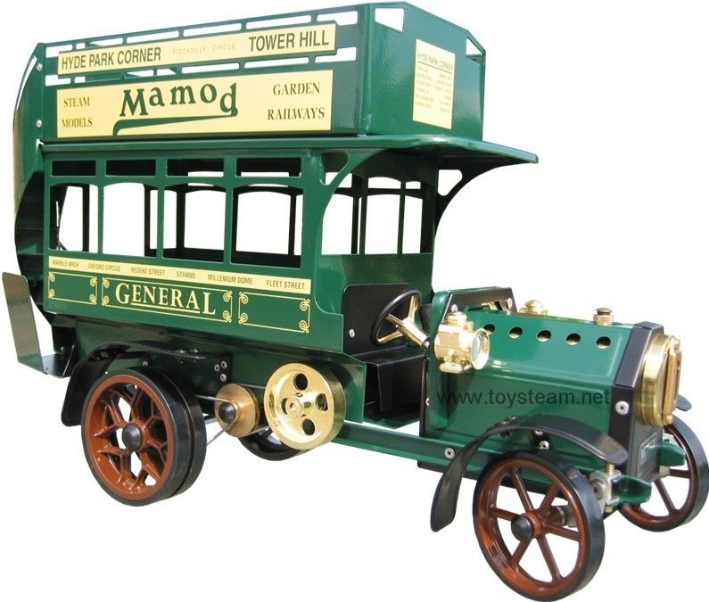 Mamod 1410G Live Steam Engine Powered London Bus New  