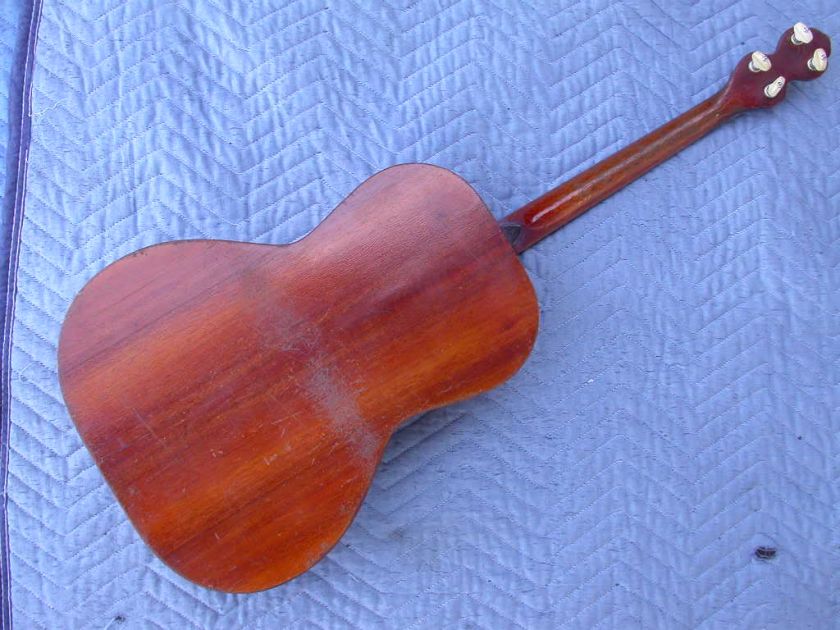 1920s H. WEISSENBORN TENOR GUITAR KOA WOOD RARE  