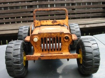 VINTAGE TONKA METAL TOY JEEP, MR 970  