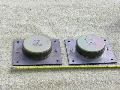 pair sansui t 155 2 cast cone tweeters spl jbl clones