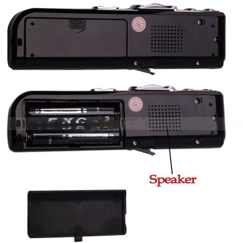   PRO USB Digital Activated Voice Recorder  Player Dictaphone Black